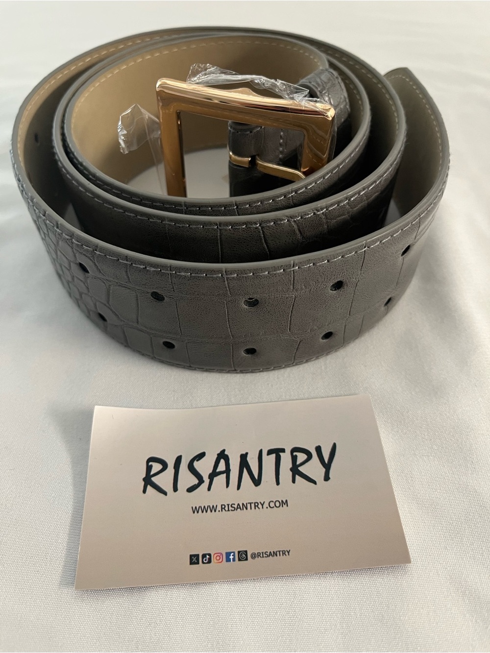 Risantry belt womens XL NEW